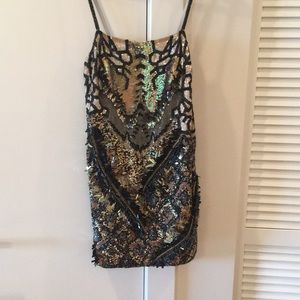 All Saints sequence dress